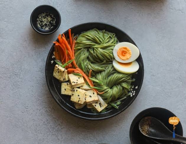 Matcha Soba Noodle Bowl